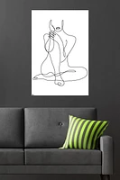 Femme - Dessin au trait continu