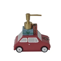 Pompe à savon rose pour voiture holidaytime