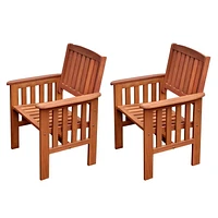 Fauteuil d’extérieur Miramar de CorLiving en bois dur