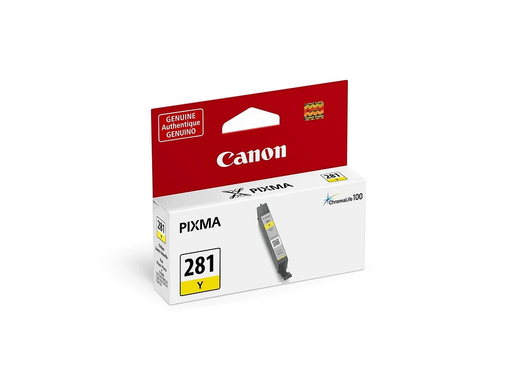 Cartouche d'encre jaune d'origine Canon CLI-281 (2090C001) 2090C001