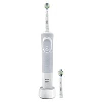 Oral-B Vitality FlossAction Electric Rechargeable Toothbrush with 2 Brush Heads, 2 FlossAction brush heads, Rechargeable handle, charger