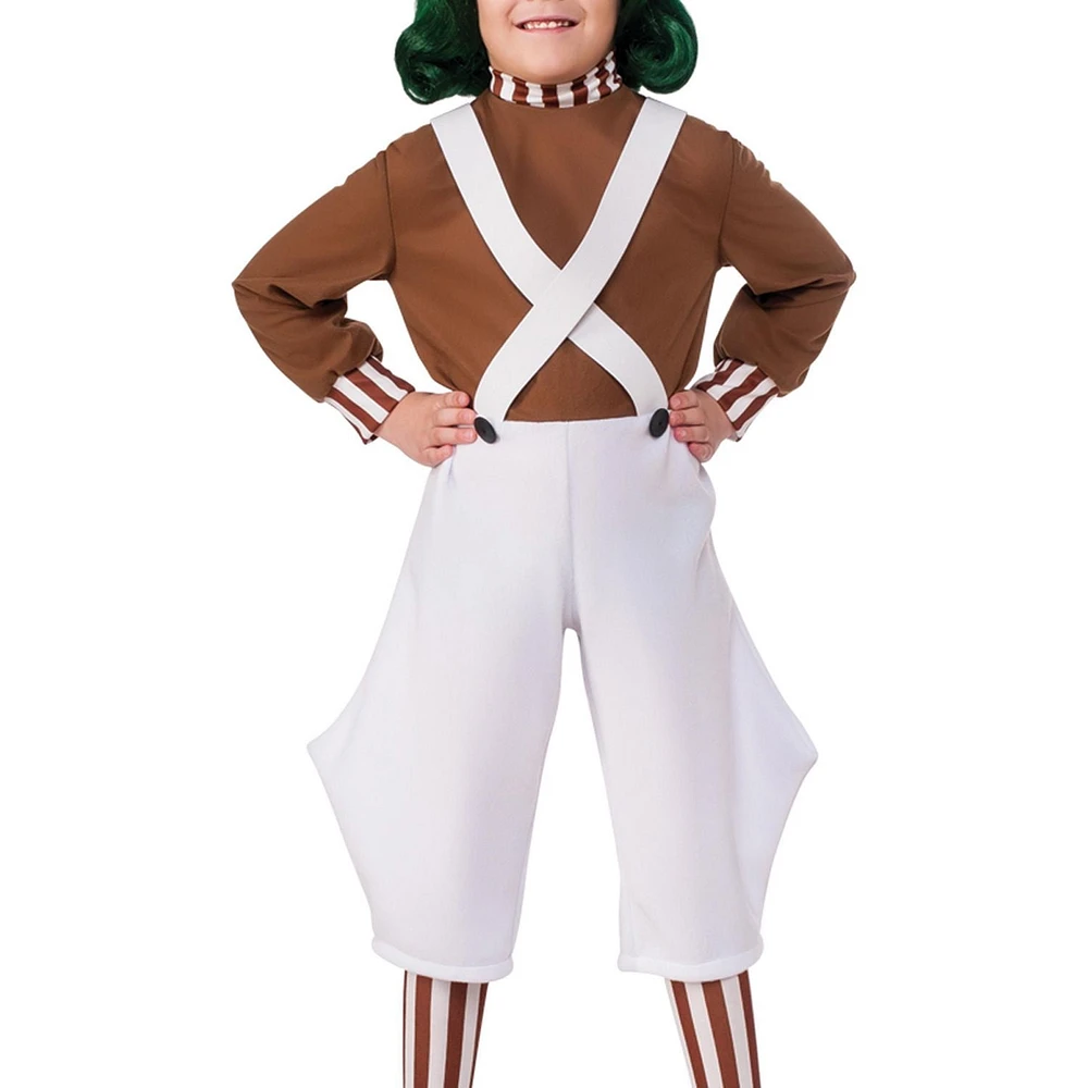 Déguisement Willy Wonka and the Chocolate Factory Oompa Loompa pour enfant