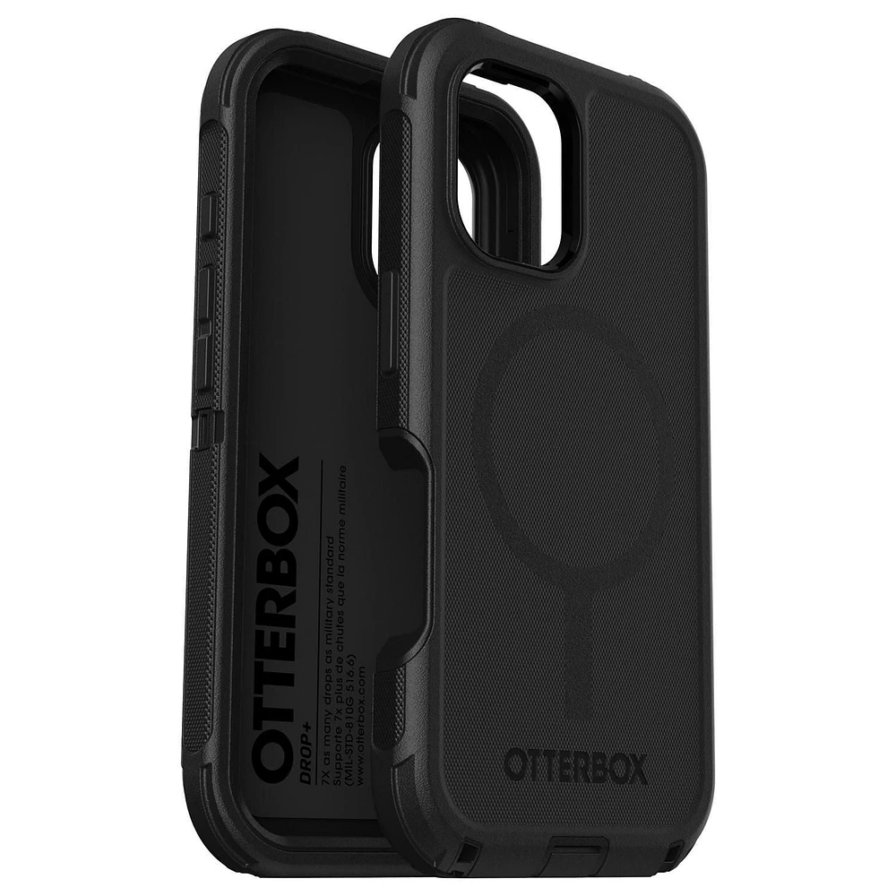OtterBox Defender Pro MagSafe Case Black for iPhone 16, OtterBox Cases
