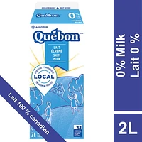 Québon Skim 0% Milk, 2 L