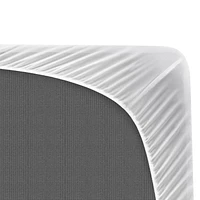 Safdie & Co. Protège-Matelas Lavande T Blanc