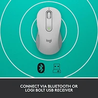 Logitech Signature M650 Wireless Mouse - For Small to Medium Sized Hands, Graphite