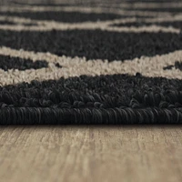 Mohawk Home - Tapis touffeté en polyester à motif de losanges, praline/havane