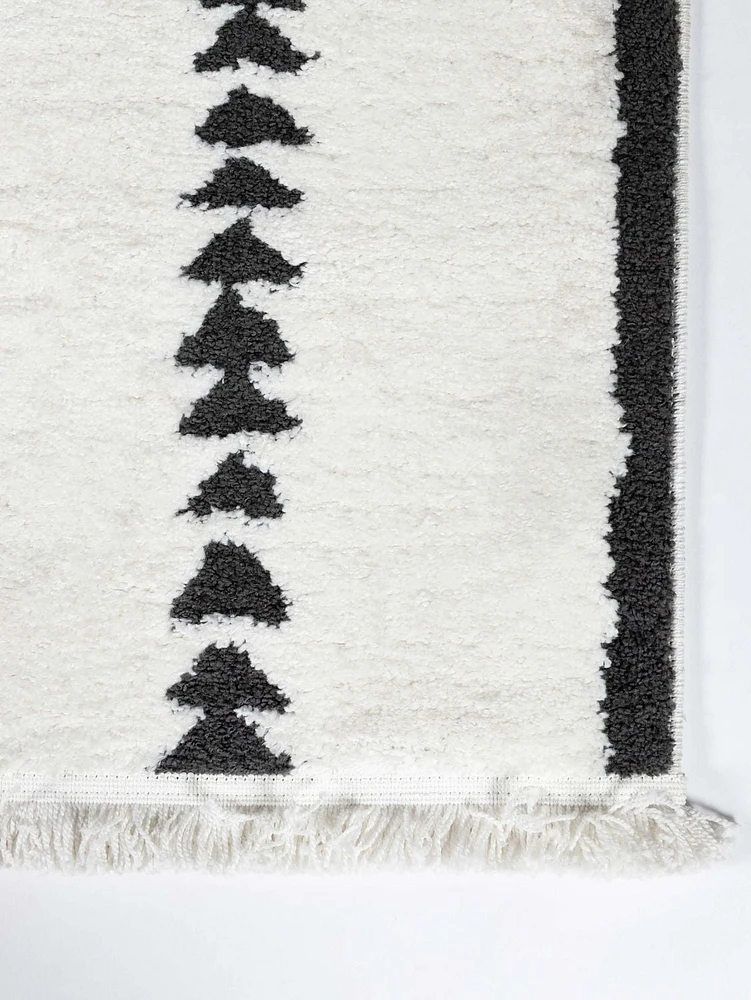 ECARPET Zelda 7'6" x 9'6" Contemporary Area Rug for Living Room, Bedroom, Dining Room, Entrance, Hallway and More.