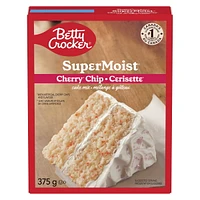 Betty Crocker Super Moist Cherry Chip Cake Mix, 375 g