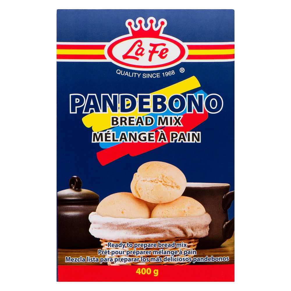 La Fe Powder Mix Pandebono, 12 pack, 510g Bags, LaFe Powder Mix Pandebono, 12 pack, 510g Bags