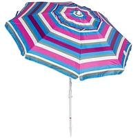 Parasol de 2,13 m (7 pi) avec ancrage de plage Rio Beach