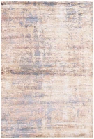 ECARPETGALLERY 5'0" x 7'6" Transitional Galleria Hand-knotted Area Rug for Living Room, Dining Room and Bedroom in Grey