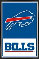 NFL Buffalo Bills - Logo 21 Wall Poster, 14.725" x 22.375" Framed