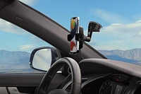 Scosche UQ3WDV-SP Qi-enabled Wireless Charging Universal Phone Mount w/ Stick Grip Black, Wireless Chrgng Unvrsl Phn Mnt