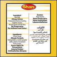 poudre de piment rouge Shan