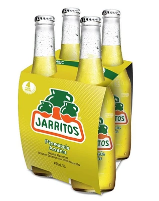 JARRITOS PINEAPPLE 4 PACK, 4X370 ML