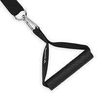 Reebok Delta Sure Grip Resistance Cord with Handles, Ultra-Heavy Resistance, Interchangeable Tubing