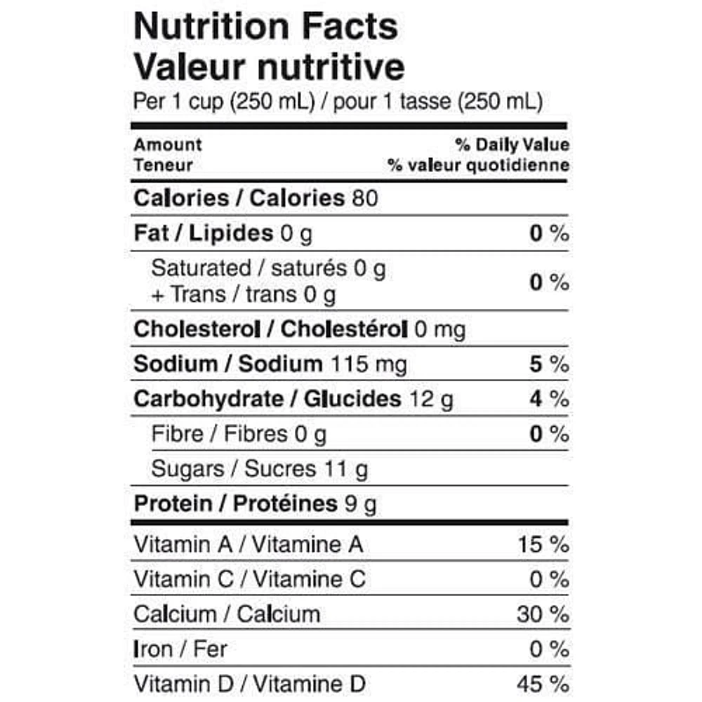 Central Dairies Skim 0% Milk, 1 L