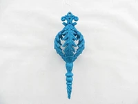 Holiday Times Glitter Ball Finial