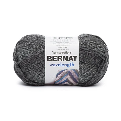 Bernat® Wavelength™ Yarn, Acrylic #5 Bulky, 5oz/140g, 223 Yards, Unique multicolor phasing yarn