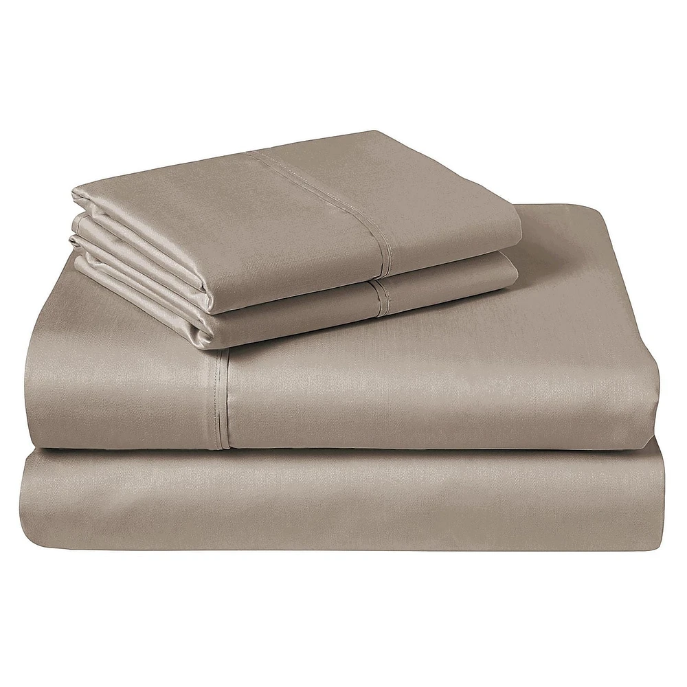 Ensembles de draps en coton biologique certifié 500 fils Johnson Home