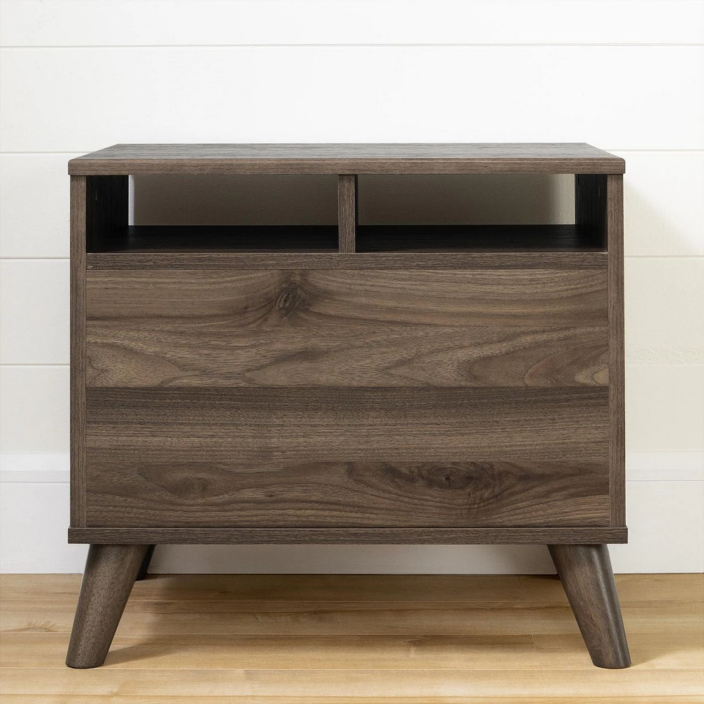 Meubles South Shore, collection Yodi, Table de chevet 2 tiroirs