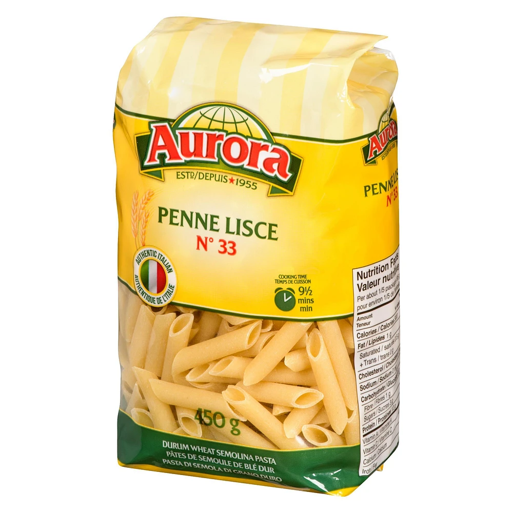 Aurora Penne #33 Pasta, 450 GR