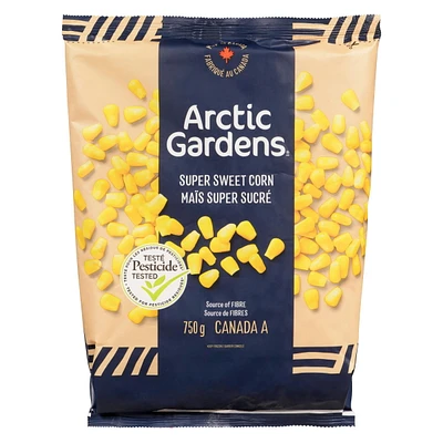 Maïs super sucré Arctic Gardens Testés pour les résidus de pesticides 750g