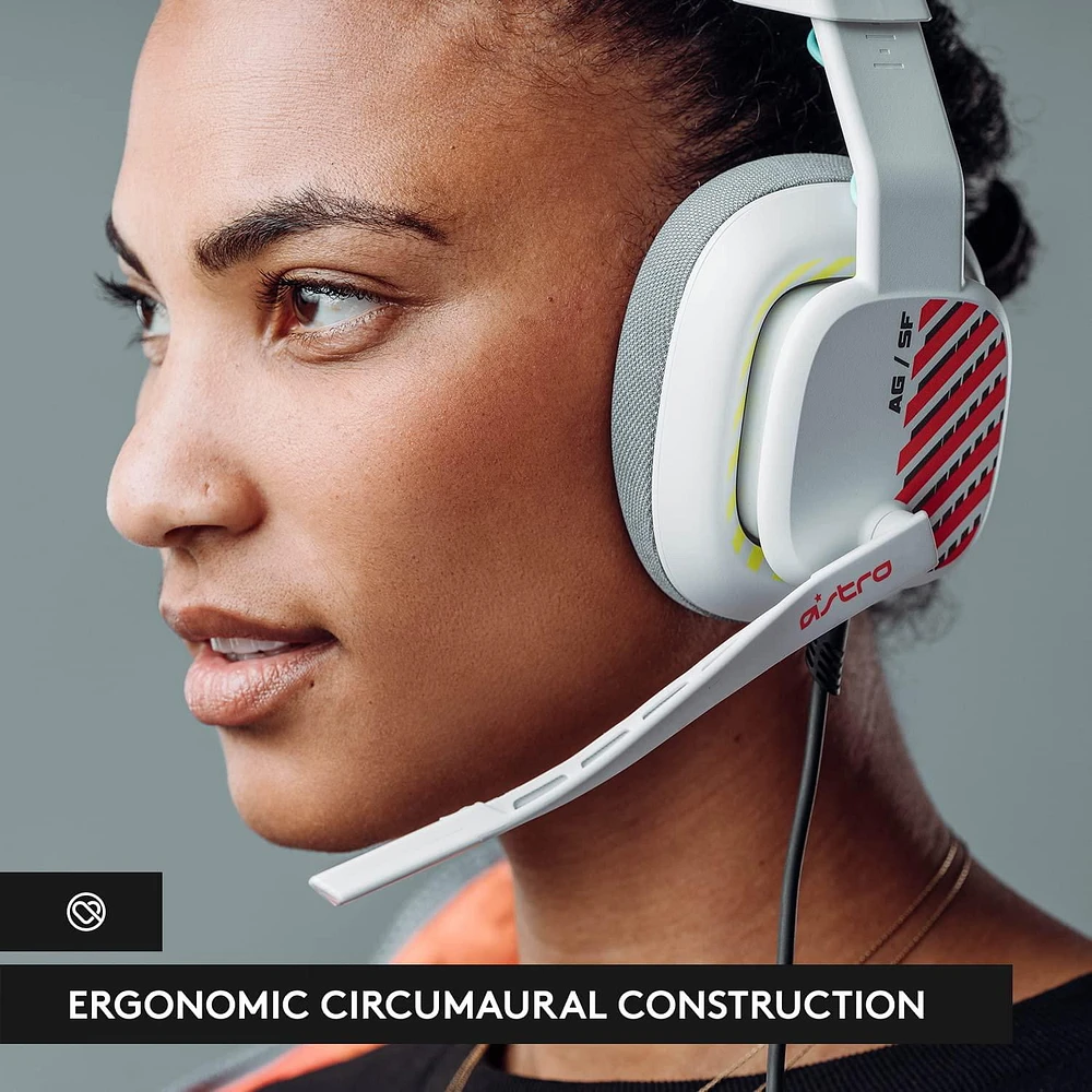 LOGITECH ASTRO GAMING A10 GEN 2 CASQUE XBOX BLANC Qualité sonore améliorée