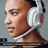LOGITECH ASTRO GAMING A10 GEN 2 CASQUE XBOX BLANC Qualité sonore améliorée