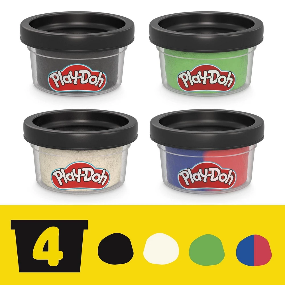 Play-Doh Star Wars Squish & Slice Lightsabers 4 Inch Action Figure Set, Ages 4 and up