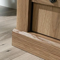 Sauder La Collection Misc Entertainment Crédence, Finition Timber Oak, 435104