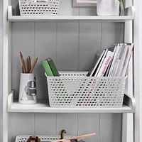 Mia Basket, Medium, Decorative Storage Basket