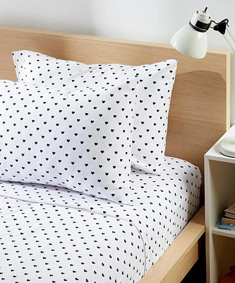 Johnson Home Premium Parure de lit en flanelle de coton peigné ultra pelucheux 160 g/m
