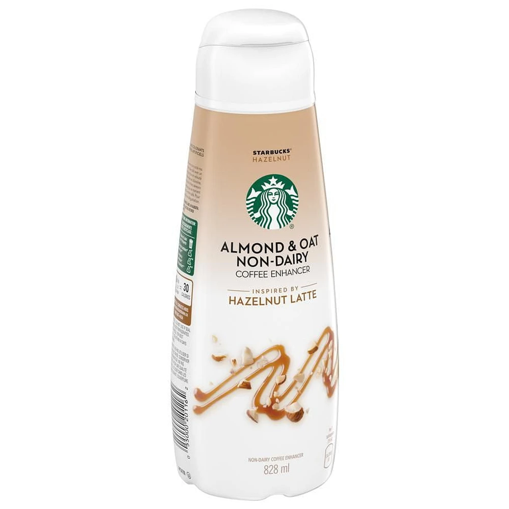 STARBUCKS Almond and Oat Non Dairy Hazelnut Latte Coffee Enhancer 828 ml, 828ml