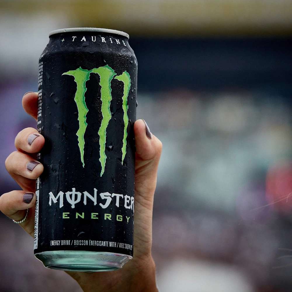 MONSTER ENERGY Energy Green, 473mL, 4 Pack, 4 x 473 mL