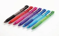 Stylos à bille rétractable InkJoy 300RT de Paper Mate à pointe moyenne de couleurs variées, Paq./4