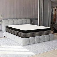 Matelas hybride à ressorts ensachés avec plateau euro Royale 16 po