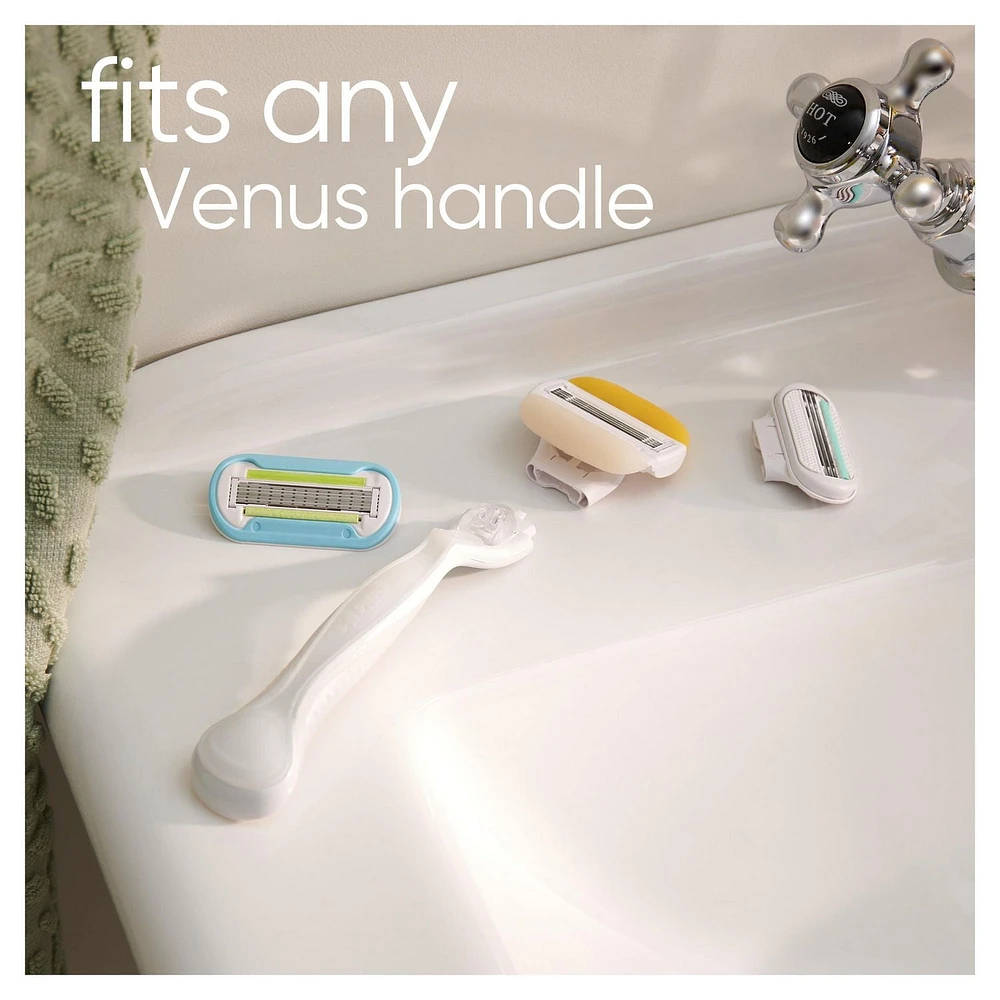Gillette Venus ComfortGlide plus Olay Coconut Women's Razor Blade Refills