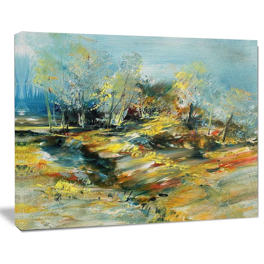 Impression sur toile « Abstract Landscape » Design Art