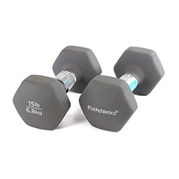 Hexagon Neoprene 15lb set