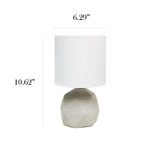 Lampe en béton géométrique Simple Designs