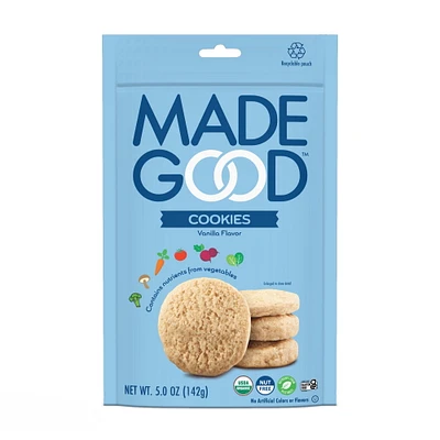 MadeGood Biscuits Arôme de vannille Sachets de 142 g