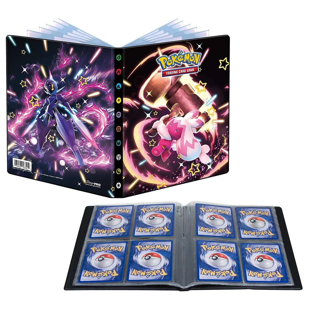 Ultra PRO Scarlet and Violet Shiny Tinkaton and Ceruledge 4-Pocket Portfolio for Pokémon