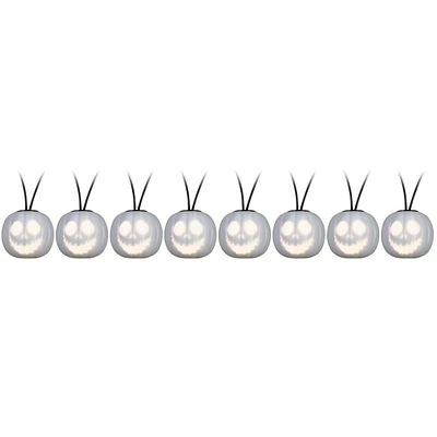 Guirlande lumineuse EmoteGlow à piles S/8, thème musical Jack Skellington HALL Disney (blanc classique)