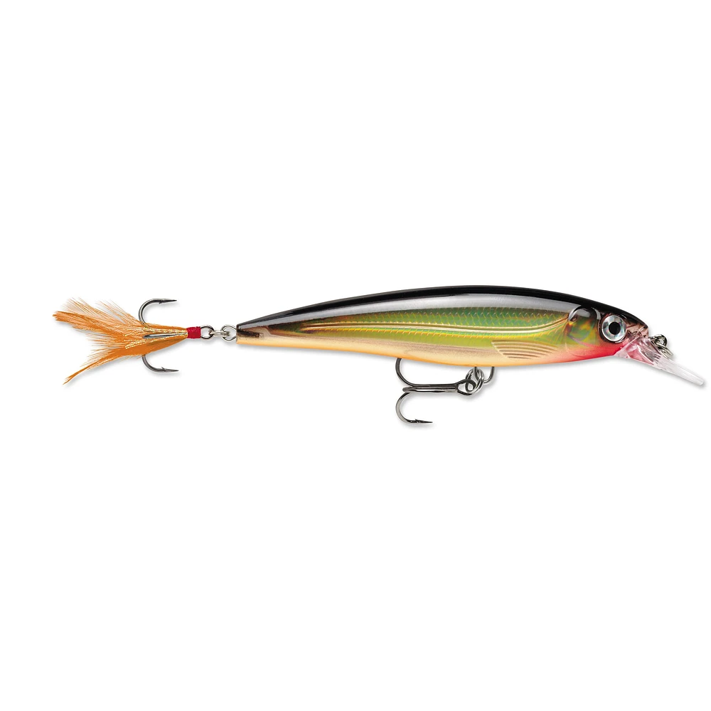 Poisson nageur Rapala X-Rap 4", Perche Profondeur: 4 à 6 pi., Poids: 7/16 oz.
