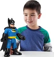 Imaginext DC Super Friends Batman XL Figure 10-Inch Poseable Preschool Toy, Black & Blue