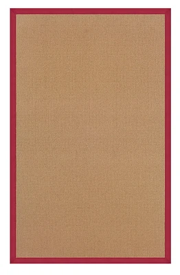 Tapis Athena liège et rouge 8 pi 9 po x 12 pi