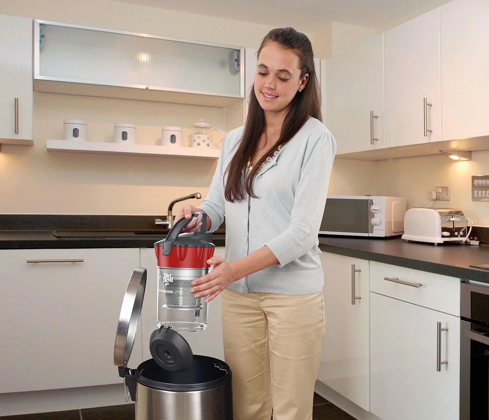 DIRT DEVIL ExpressLite® Canister Vacuum, Cyclonic Technology