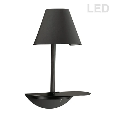 Dainolite DLED504-BK Black Wall Lamp